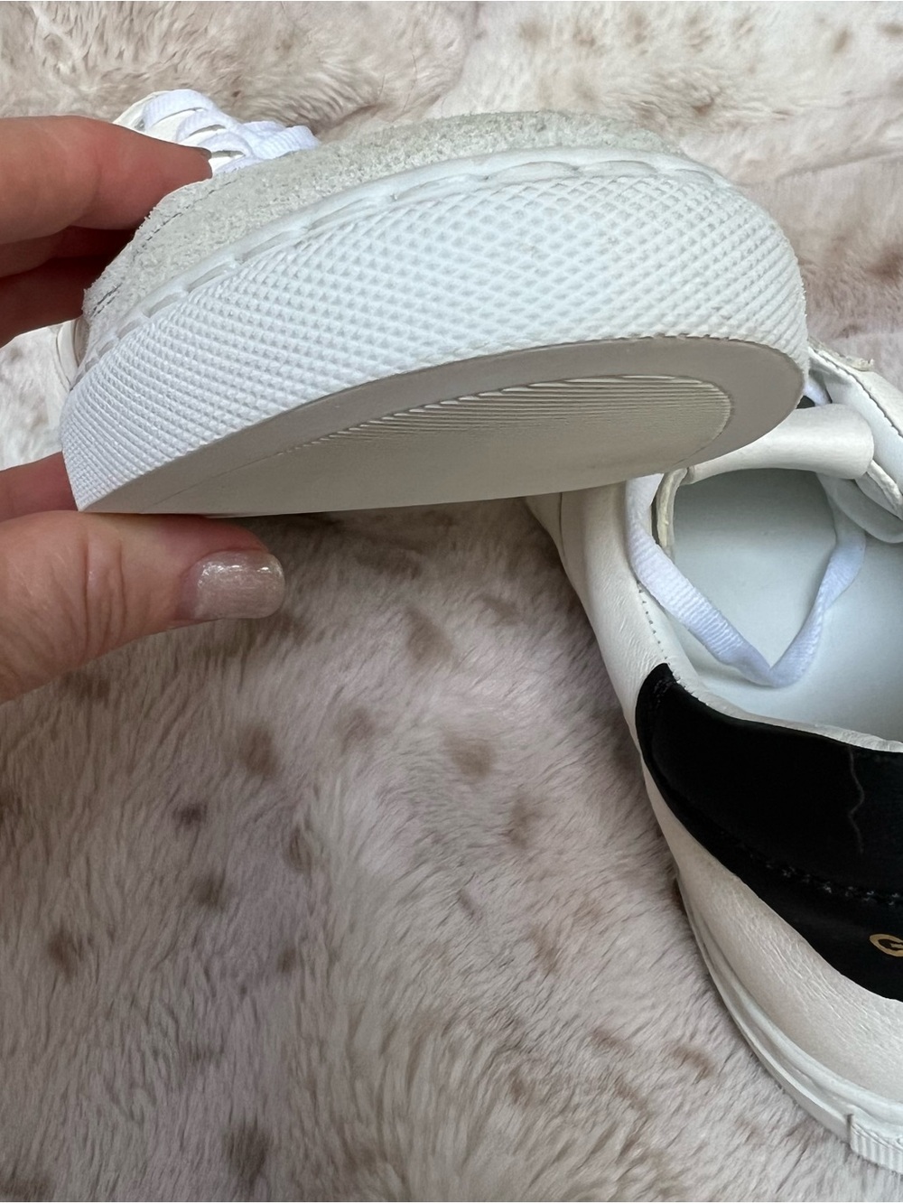 Greats Brooklyn Leather & Suede Sneakers | White | Minimalist Designer Style - Picture 14 of 16